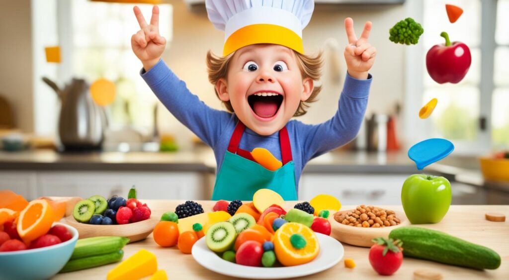 Creative ways to encourage kids to try new foods